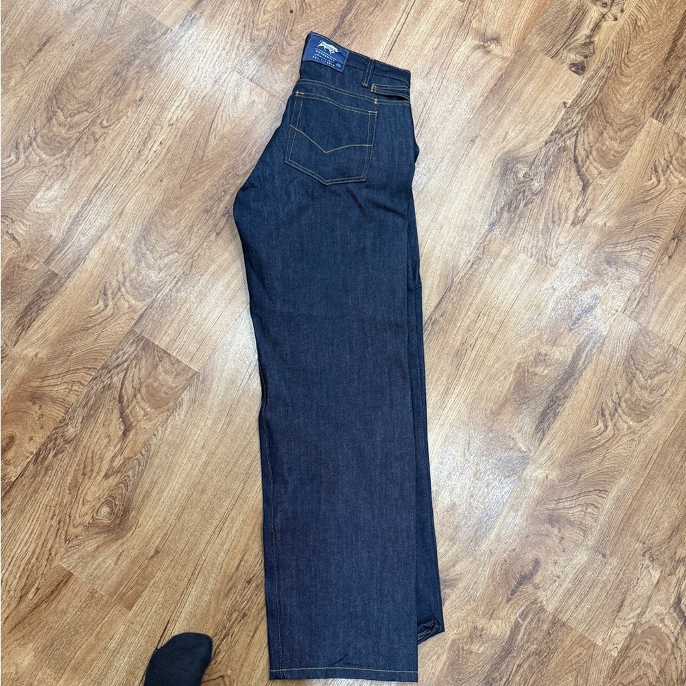 Dark Blue Denim Jeans - Like NEW